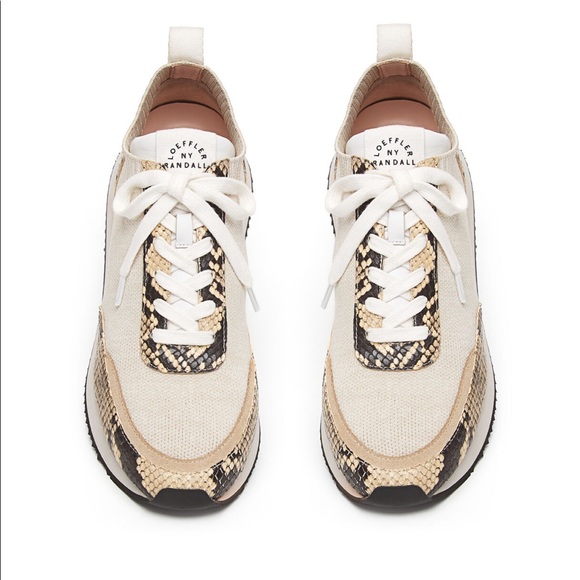 Loeffer Randal Snake Print Sneakers - Picture 3 of 6